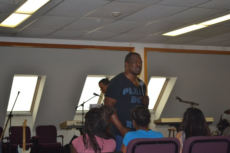 Pastor Felix Preaching the Word